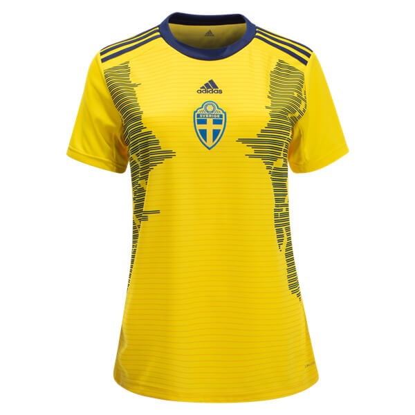 Trikot Schweden Heim Damen 2019 Gelb